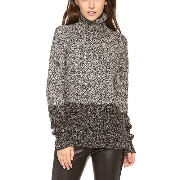 Vince Sweaters - Vince Color Twist Turtleneck Sweater